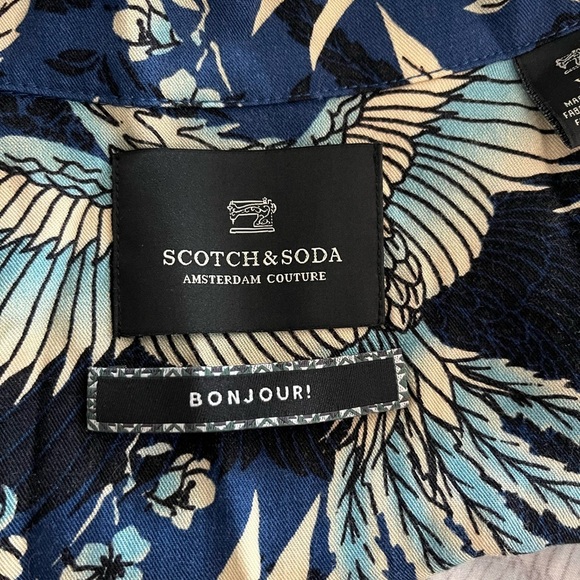 SOLD Scotch & Soda Amsterdam Couture Bonjour! Resort Shirt - Phoenix - Picture 9 of 11